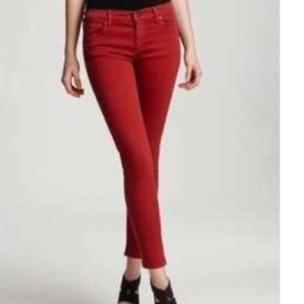 NWT~ COH Thompson Cropped Skinny Picante Jeans ~29